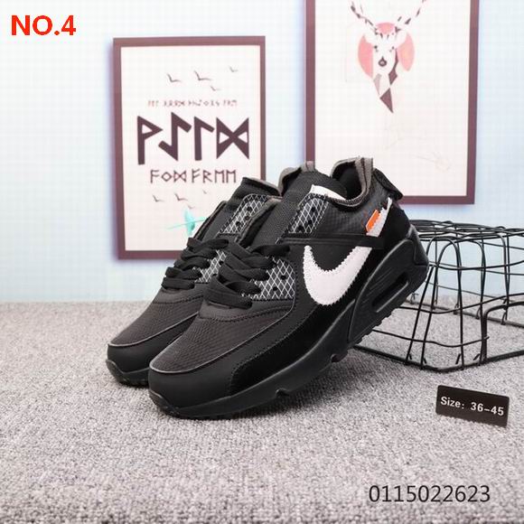 Nike Air Max 90 Off White Mens Shoes NO.4;
